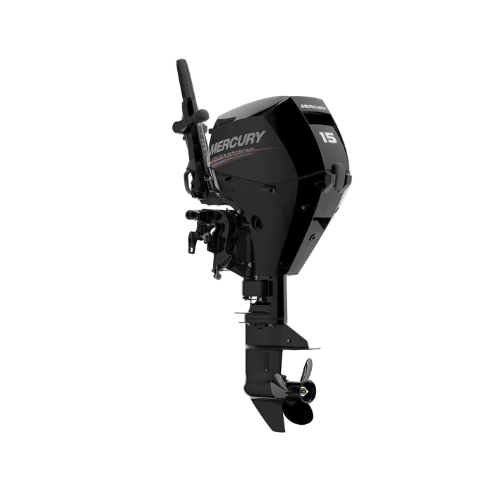 Mercury 15CV 4T EFI arbre long démarrage électrique barre franche power trim
