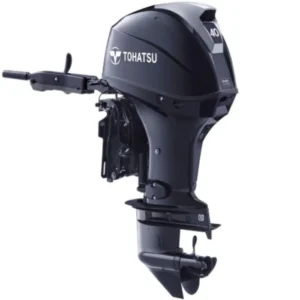 Tohatsu 40CV 4T arbre long démarrage électrique et TRIM barre franche multifonctions