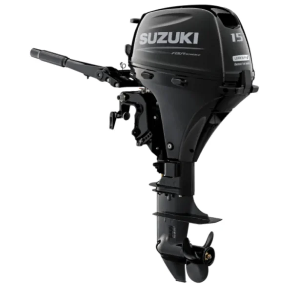 Suzuki DF15A 15cv 4T arbre court démarrage manuel barre franche – Image 4