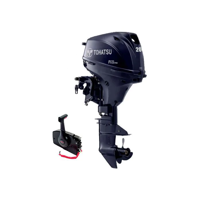 Tohatsu 20CV 4T arbre long démarrage électrique commande à distance power trim