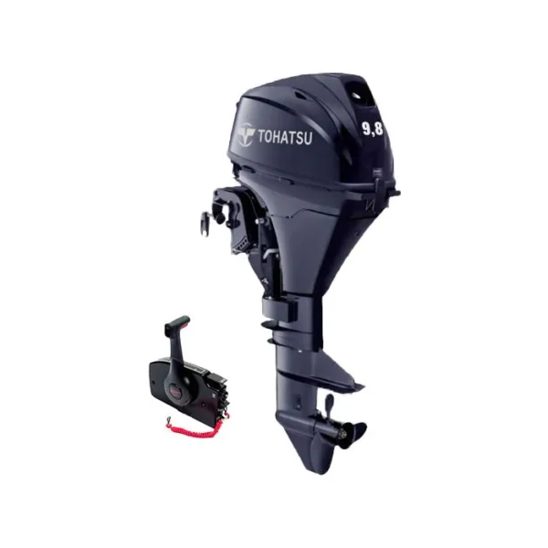 Tohatsu 9,8CV 4T démarrage électrique commande à distance